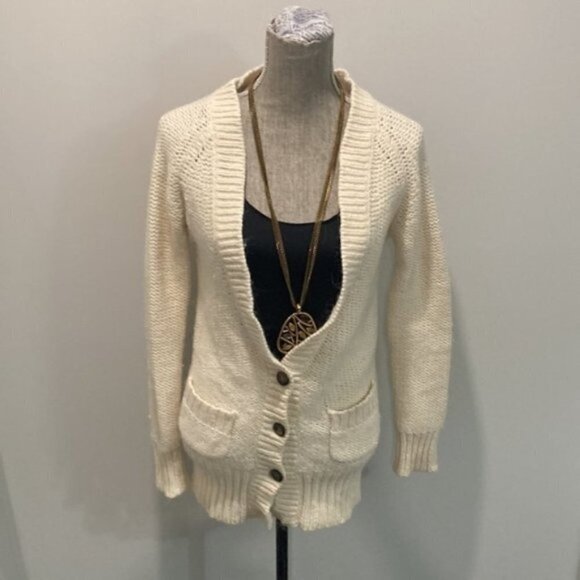 Aritzia Wool Chunky Knit Cardigan - Picture 8 of 16
